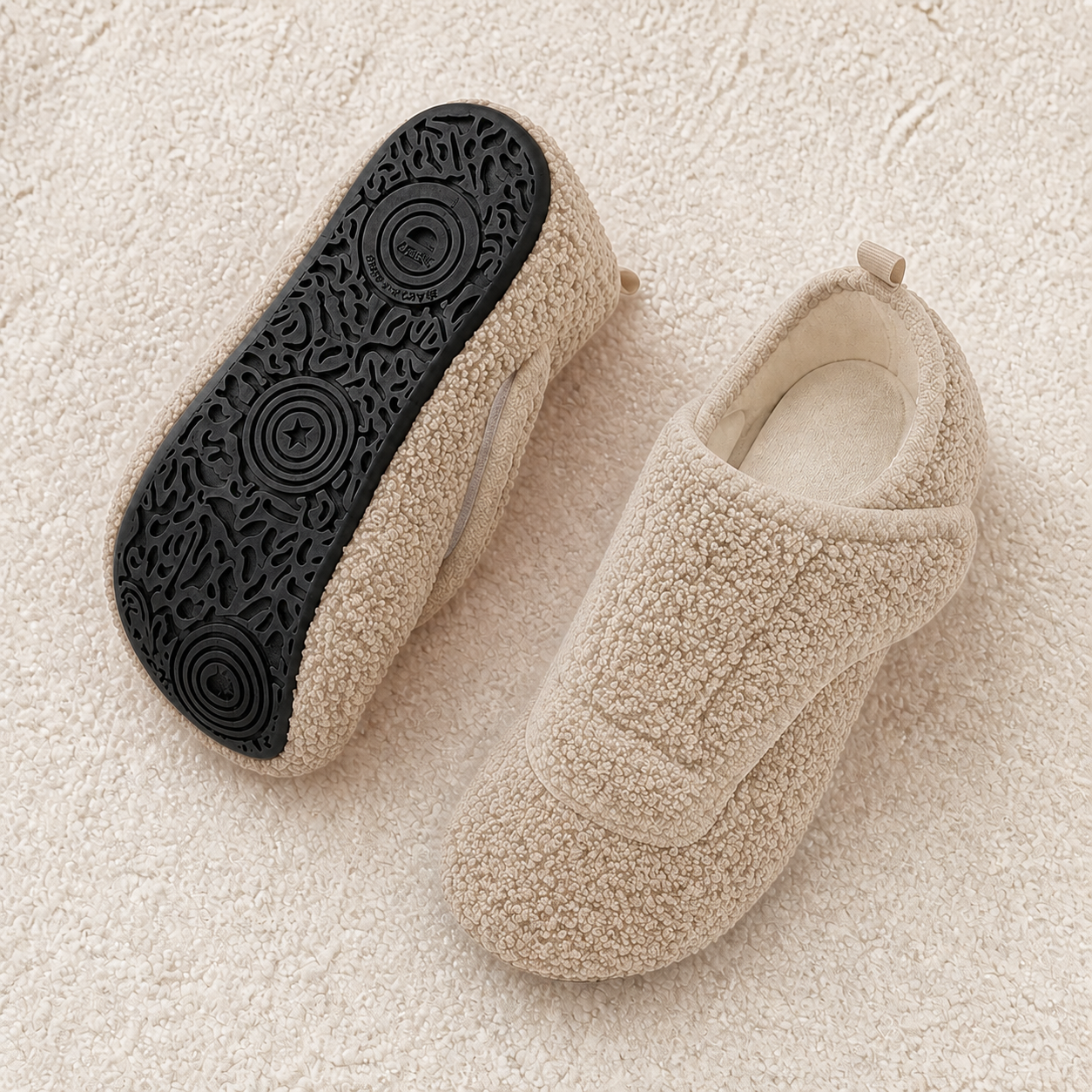 Ease™ Adjustable Wide-Fit Comfort Slippers
