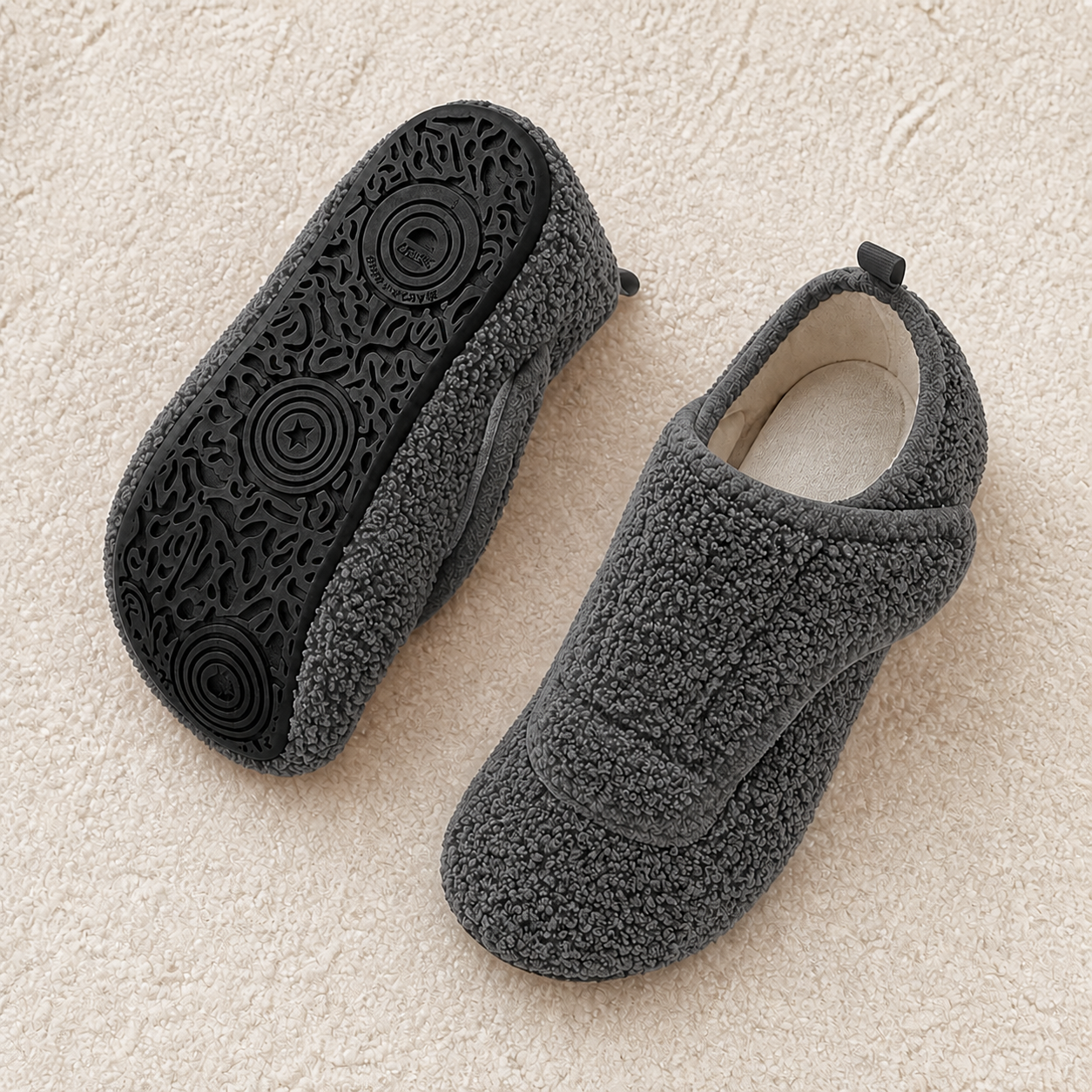Ease™ Adjustable Wide-Fit Comfort Slippers